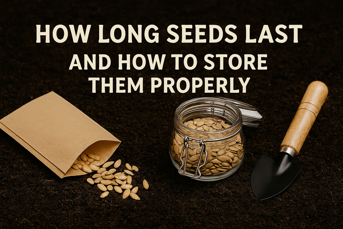 How Long Seeds Last and How to Store Them Properly